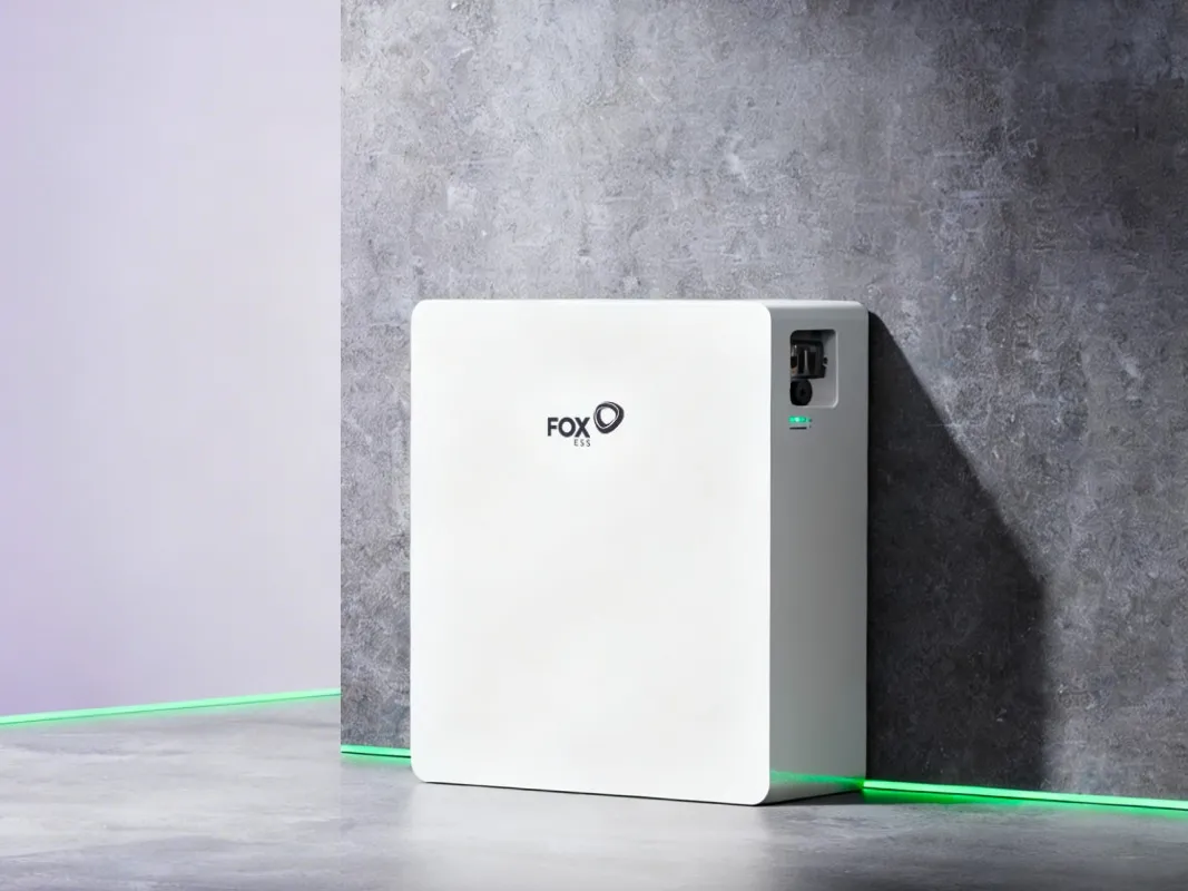 Fox ESS EP12 home battery unit shown from the front